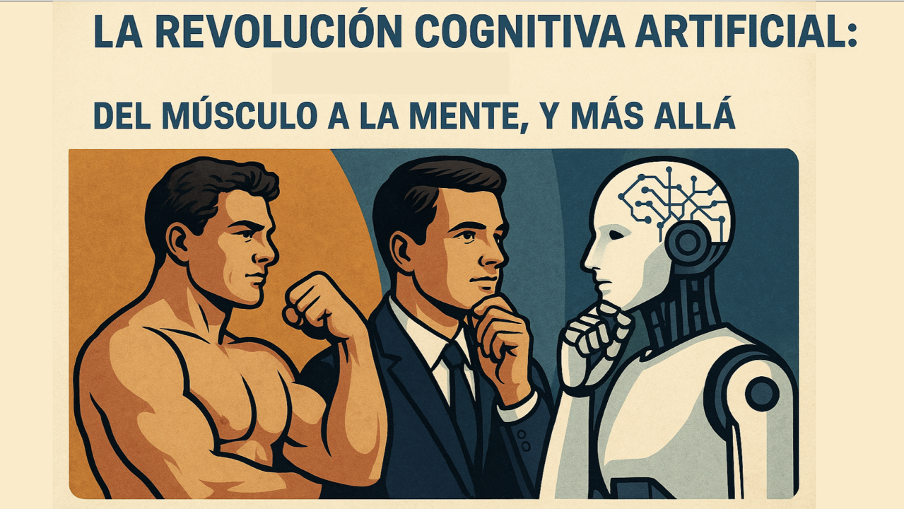 La Revolución Cognitiva Artificial: del músculo a la mente, y más allá
